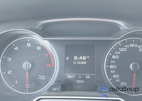 2014 Audi A4 z USA, uszkodzony, nr VIN WAUKFCFL5EN039071